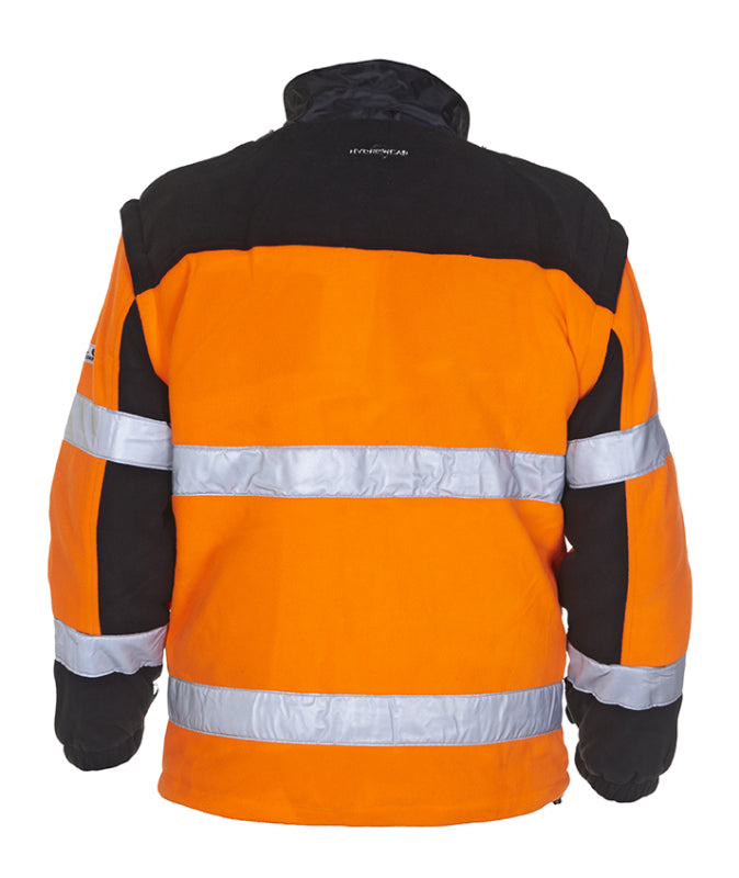 Hydrowear Simply No Sweat Hi-Vis Fleece Freiburg Fluo Oranje/Zwart 04026009