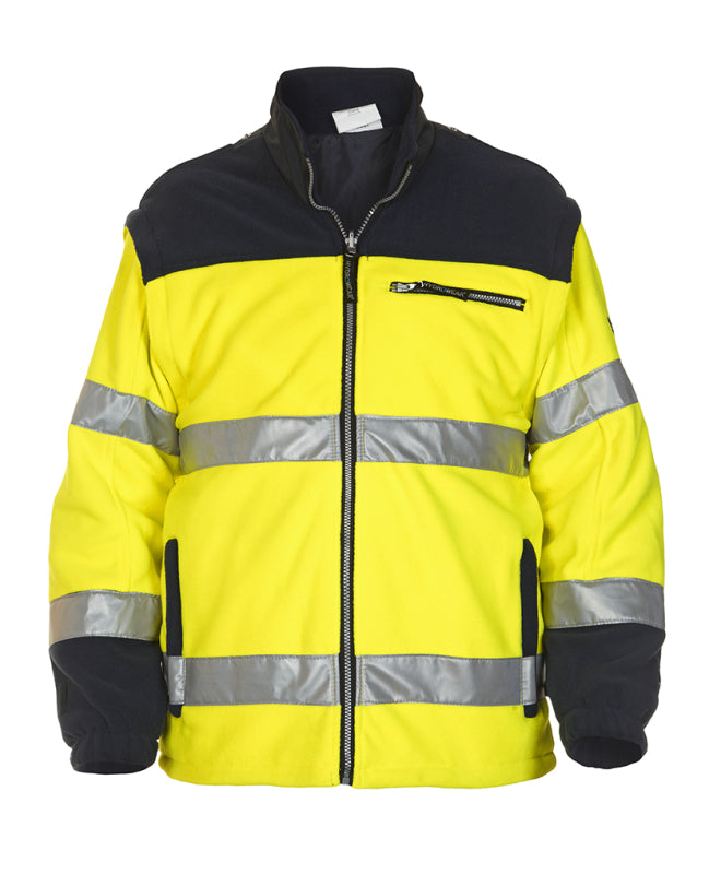 Hydrowear Simply No Sweat Hi-Vis Fleece Feldkirch Fluo Geel/Marine 04026006