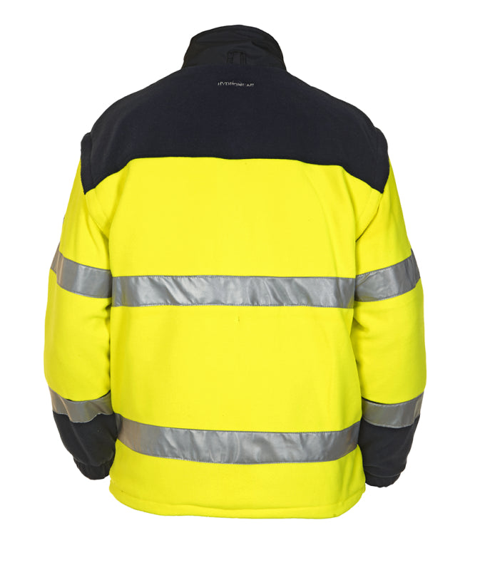 Hydrowear Simply No Sweat Hi-Vis Fleece Feldkirch Fluo Geel/Marine 04026006