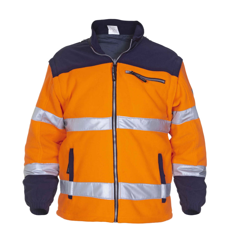 Hydrowear Simply No Sweat Hi-Vis Fleece Feldkirch Fluo Oranje/Marine 04026010