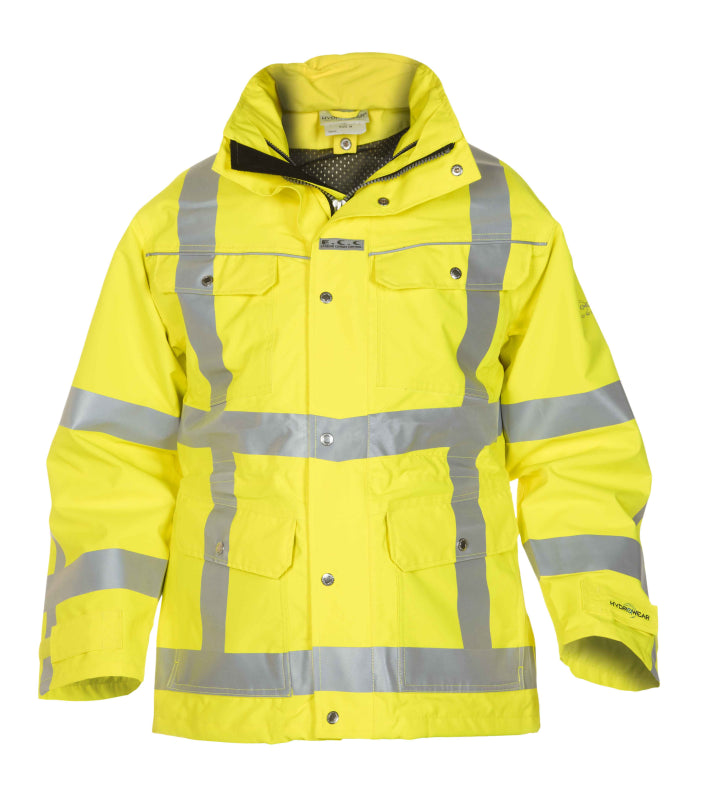 Hydrowear Simply No Sweat Hi-Vis Parka Franeker Fluo Geel 04026005