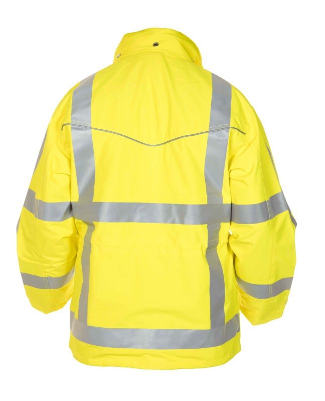 Hydrowear Simply No Sweat Hi-Vis Parka Franeker Fluo Geel 04026005