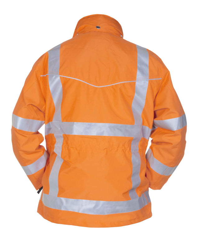 Hydrowear Simply No Sweat Hi-Vis Parka Franeker Fluo Oranje 04026007