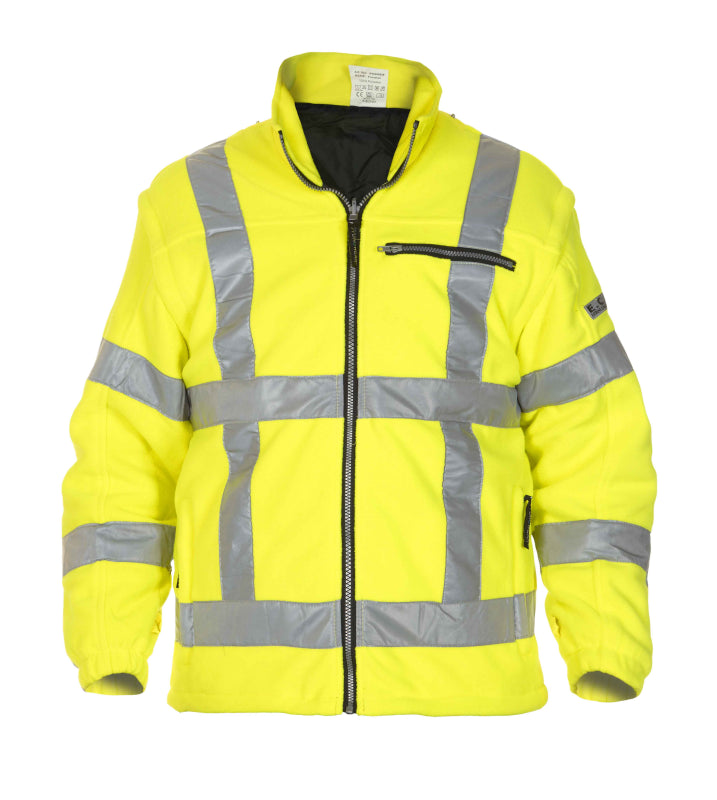 Hydrowear Simply No Sweat Hi-Vis Fleece Franeker Fluo Geel 04026005