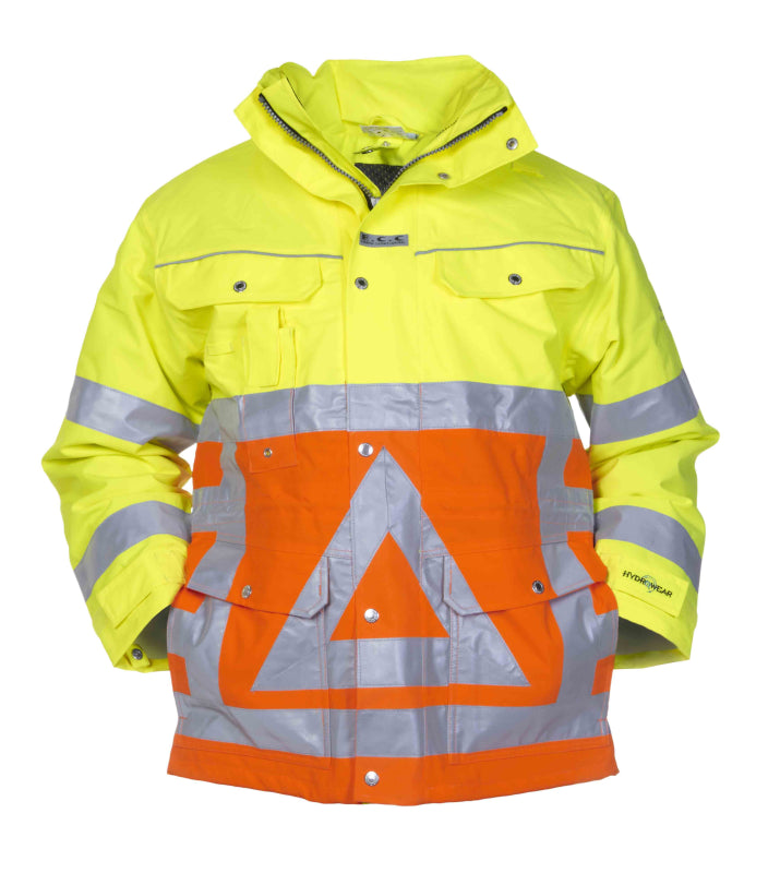 Hydrowear Simply No Sweat Hi-Vis Parka Florence Fluo Oranje/Fluo Geel 04026004