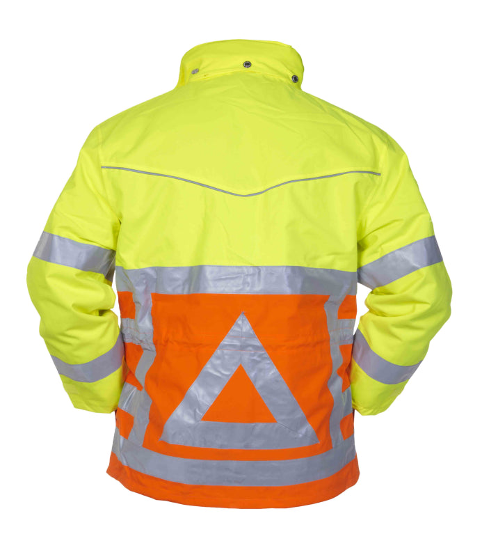 Hydrowear Simply No Sweat Hi-Vis Parka Florence Fluo Oranje/Fluo Geel 04026004