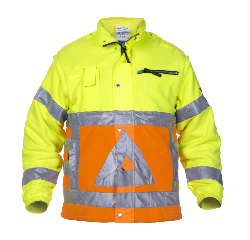 Hydrowear Simply No Sweat Hi-Vis Fleece Florence Fluo Oranje/Fluo Geel 04026004