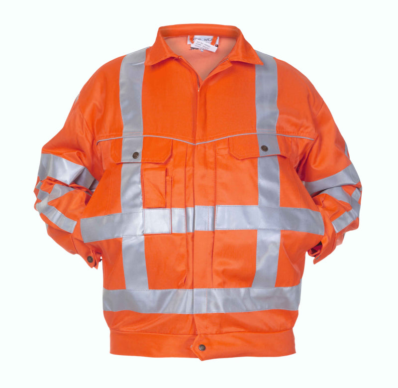 Hydrowear Beaver Hi-Vis Zomerjas Athene Fluo Oranje 045457