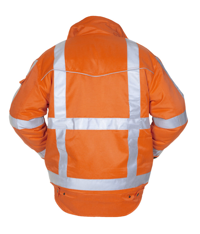 Hydrowear Beaver Hi-Vis Pilotjack Arosia Fluo Oranje 047475