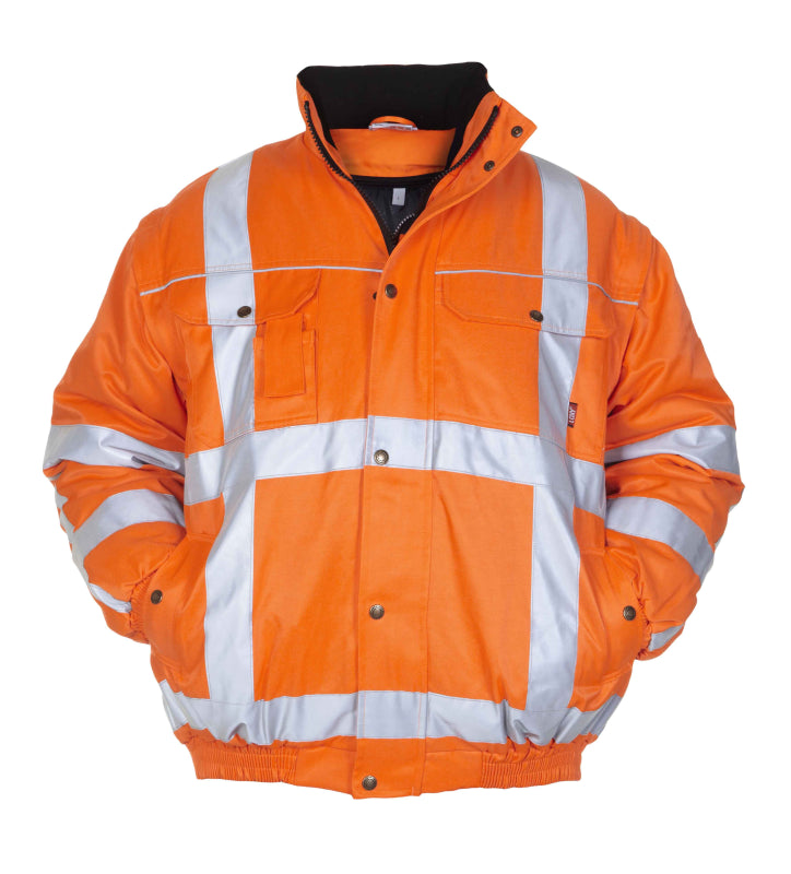 Hydrowear Beaver Hi-Vis 3 in 1 Pilotjack Leiden RWS Fluo Oranje 047466