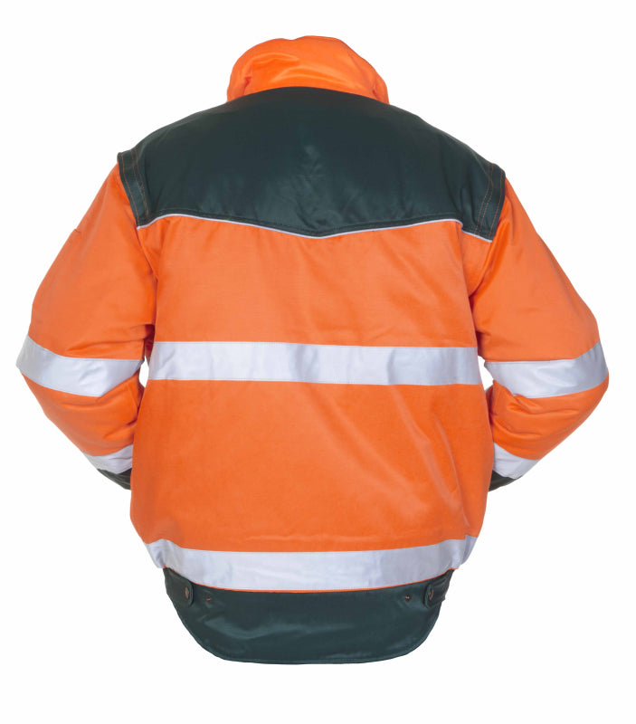 Hydrowear Beaver Hi-Vis 3 in 1 Pilotjack Leeds Fluo Oranje/Groen 047466