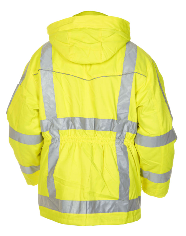 Hydrowear Beaver Hi-Vis Winterparka Lokeren Fluo Geel 046453