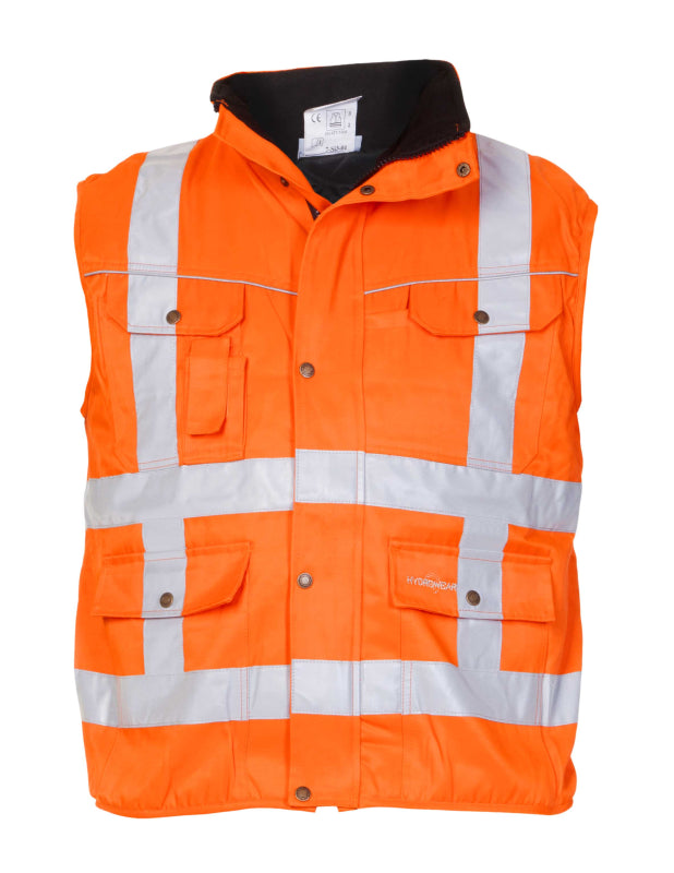 Hydrowear Beaver Hi-Vis Bodywarmer Aken RWS Fluo Oranje 049464