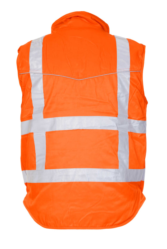 Hydrowear Beaver Hi-Vis Bodywarmer Aken RWS Fluo Oranje 049464