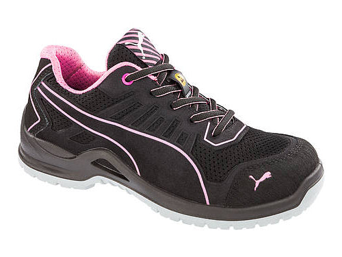 Puma Safety Fuse TC Laag 644110 S1P Zwart/Roze