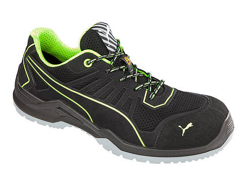 Puma Safety Fuse TC Laag 644210 S1P Zwart/Groen