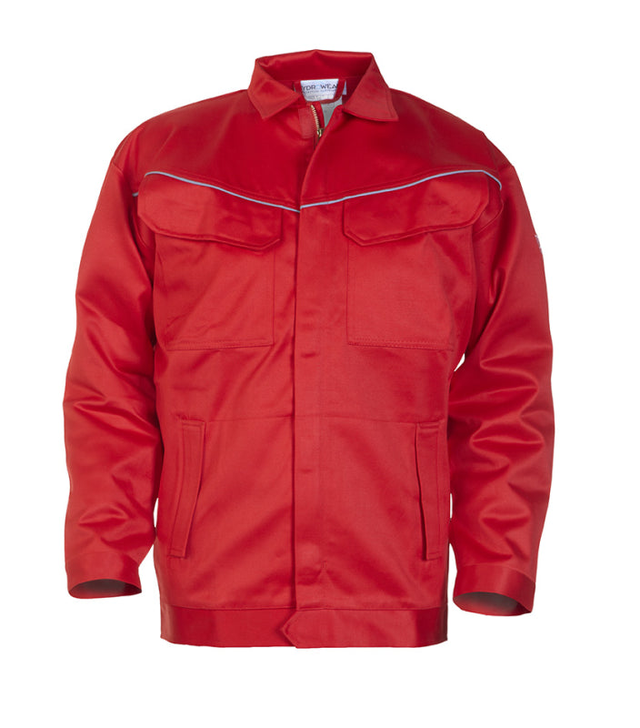 Hydrowear Multi Cotton Jas Muiden Rood 043457