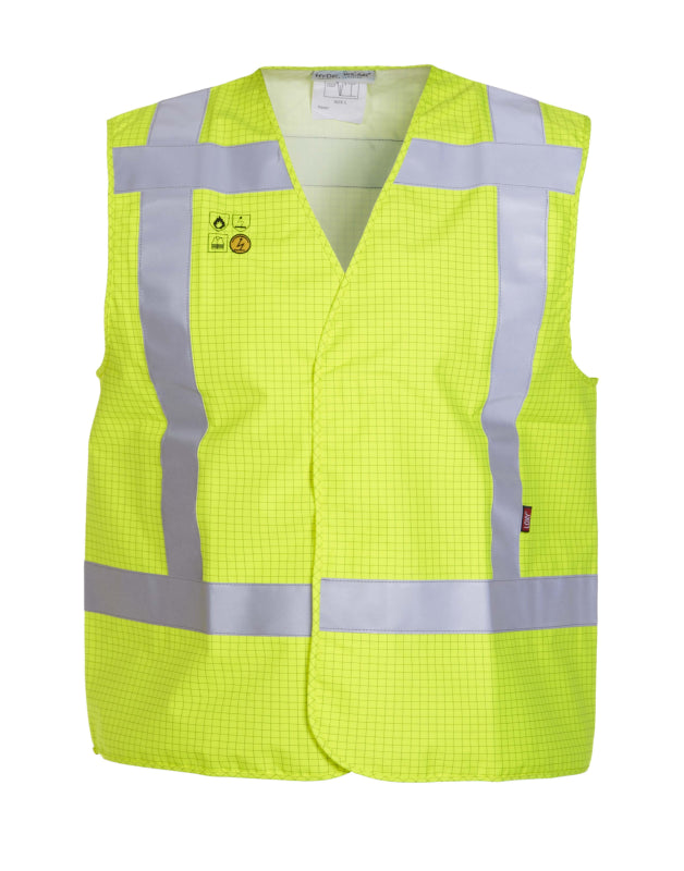 Hydrowear Multi Bodywear Veiligheidshesje Winde Fluo Geel 06721FY