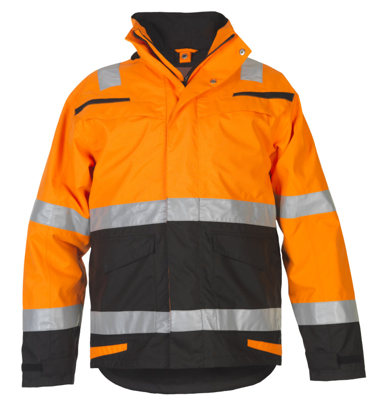 Hydrowear Mulci CVC/Inherent/Induwash Jas Morley Oranje/Zwart 043720OB