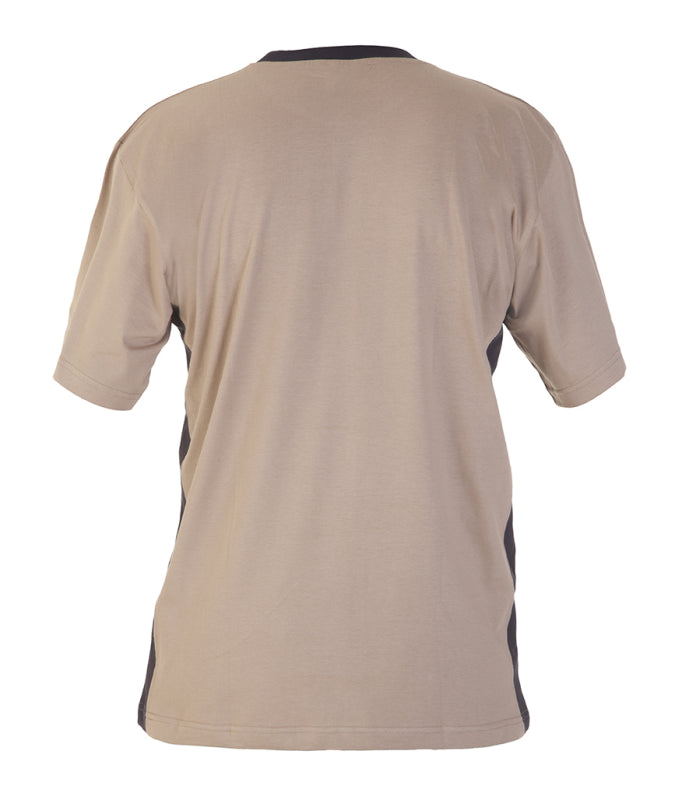 Hydrowear Bodywear T-Shirt Tricht Zwart/Khaki 04600