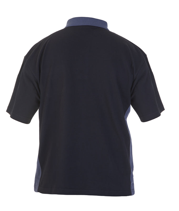 Hydrowear Bodywear Polo Shirt Tolbert Zwart/Grijs 04501