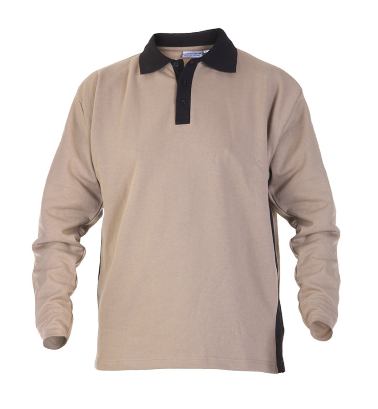 Hydrowear Bodywear Sweater Tegelen Zwart/Khaki 04700