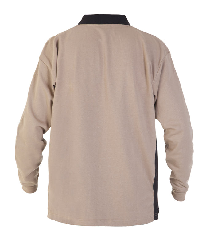 Hydrowear Bodywear Sweater Tegelen Zwart/Khaki 04700