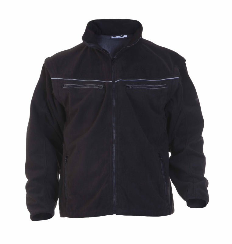 Hydrowear Bodywear Fleece Jas Tours Zwart 04025994