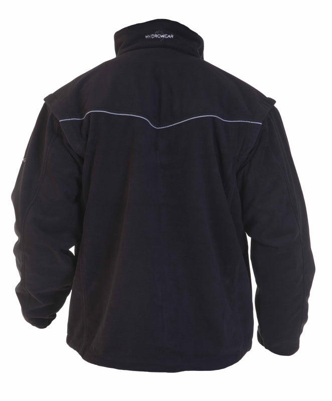 Hydrowear Bodywear Fleece Jas Tours Zwart 04025994