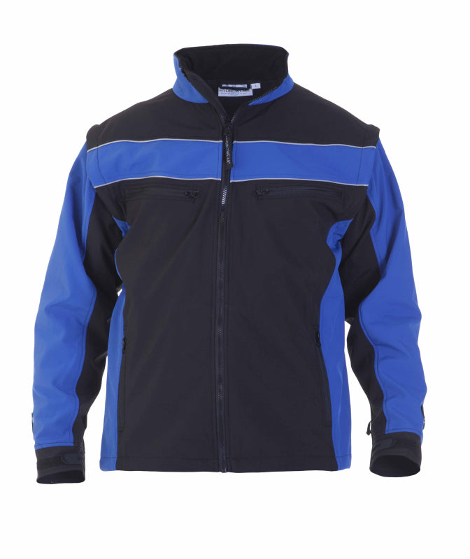 Hydrowear Bodywear Softshell Jas Rome Royal Blue/Zwart 042603