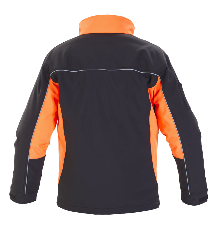 Hydrowear Bodywear Softshell Jas Rio Zwart/Oranje 042610