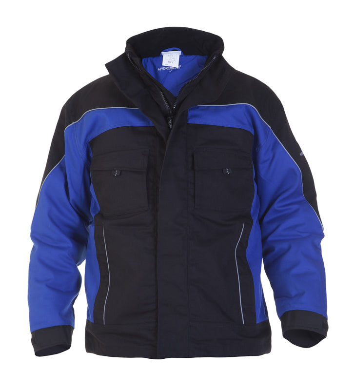 Hydrowear Constructor Winterjas Rijswijk Zwart/Royal Blue 042553