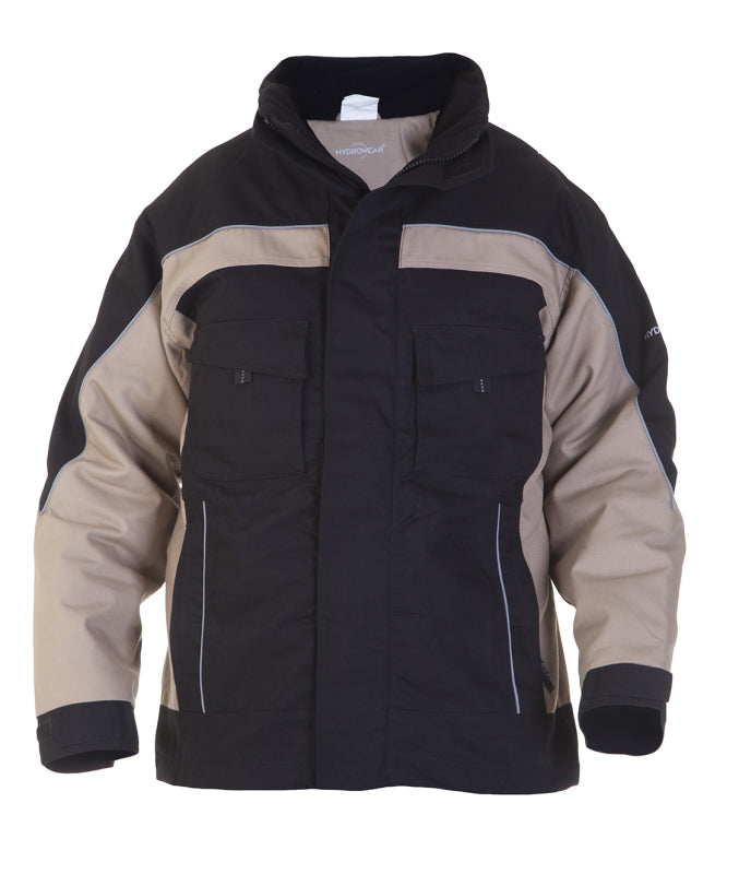 Hydrowear Constructor Winterjas Rijswijk Zwart/Khaki 042550