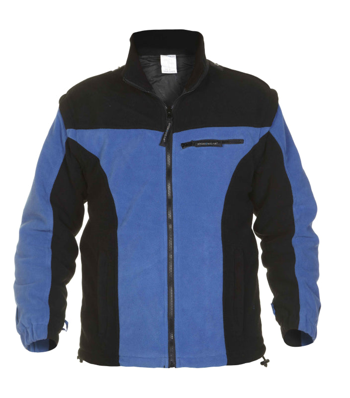 Hydrowear Simply No Sweat Fleecejas Kolding Blauw/Zwart 04026013F