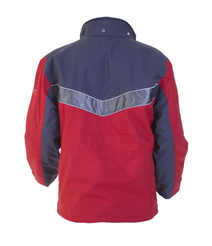 Hydrowear Simply No Sweat Parka Kiel Rood/Grijs 04026023P