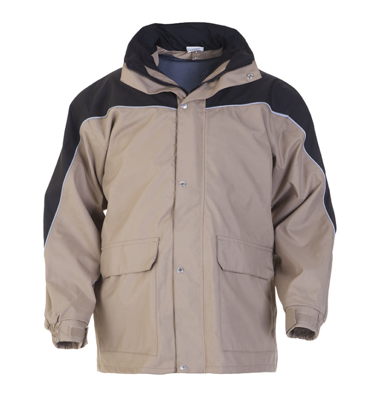 Hydrowear Simply No Sweat Parka Uitwijk Zwart/Khaki 072465KAP