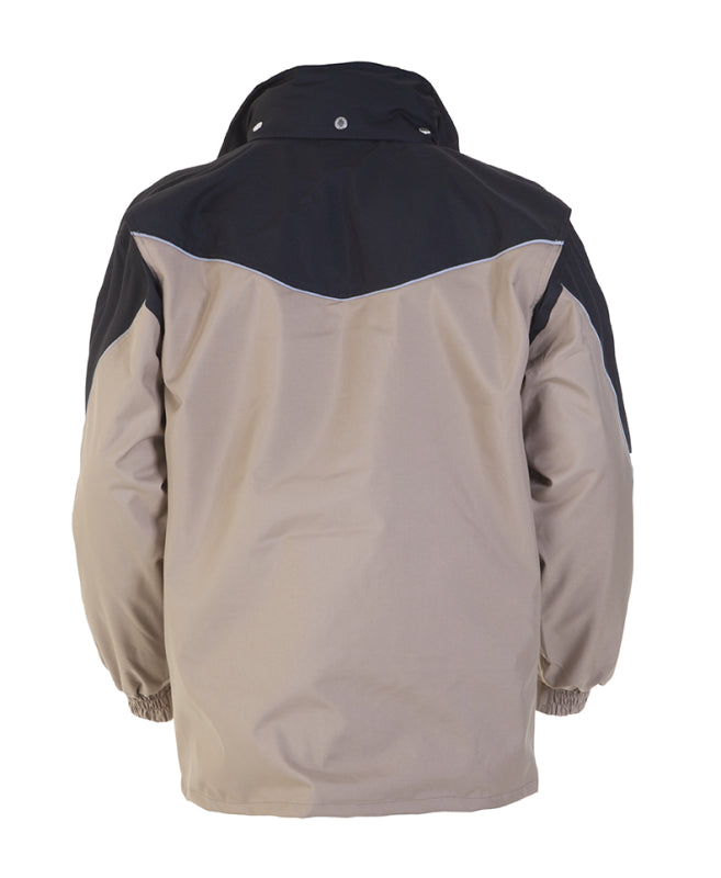 Hydrowear Simply No Sweat Parka Uitwijk Zwart/Khaki 072465KAP