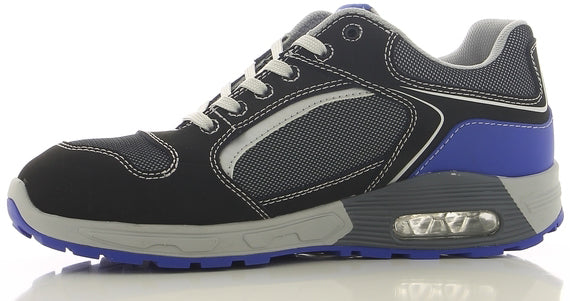 Safety Jogger Raptor Laag S1P Zwart/Blauw