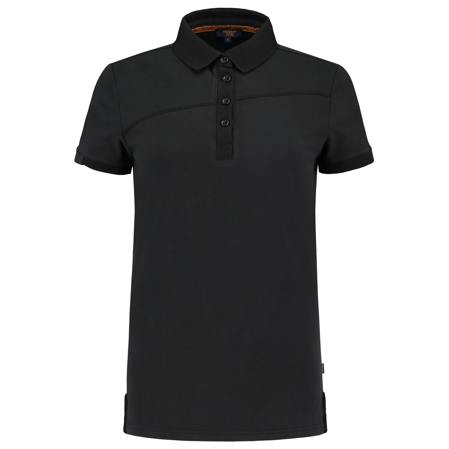 Tricorp Premium 204003 Dames Poloshirt Naden Zwart
