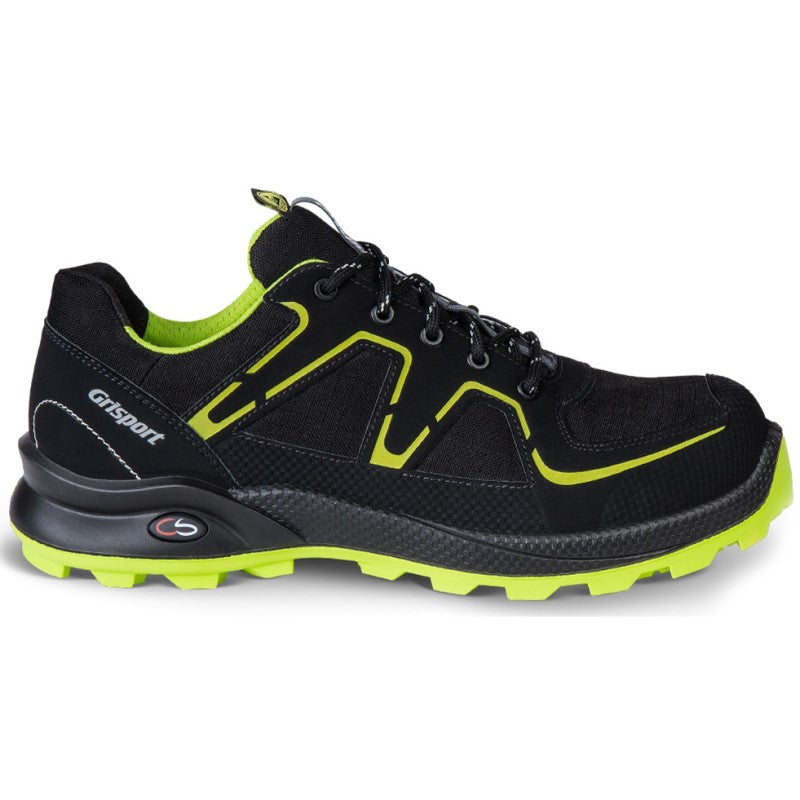 Grisport 33605 Safety Shoe S3 Black/Lime