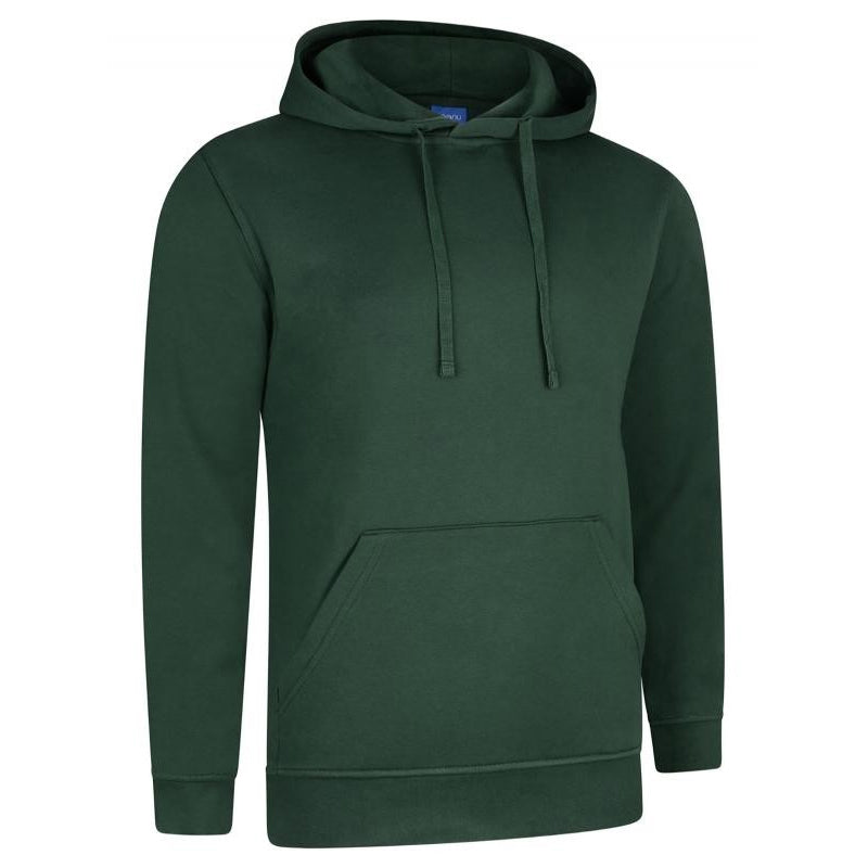 Uneek Deluxe Hooded Sweatshirt UC509 Zwart