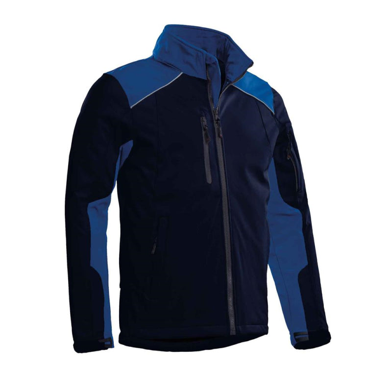 Santino Softshell Jas Tour Marine/Kobalt