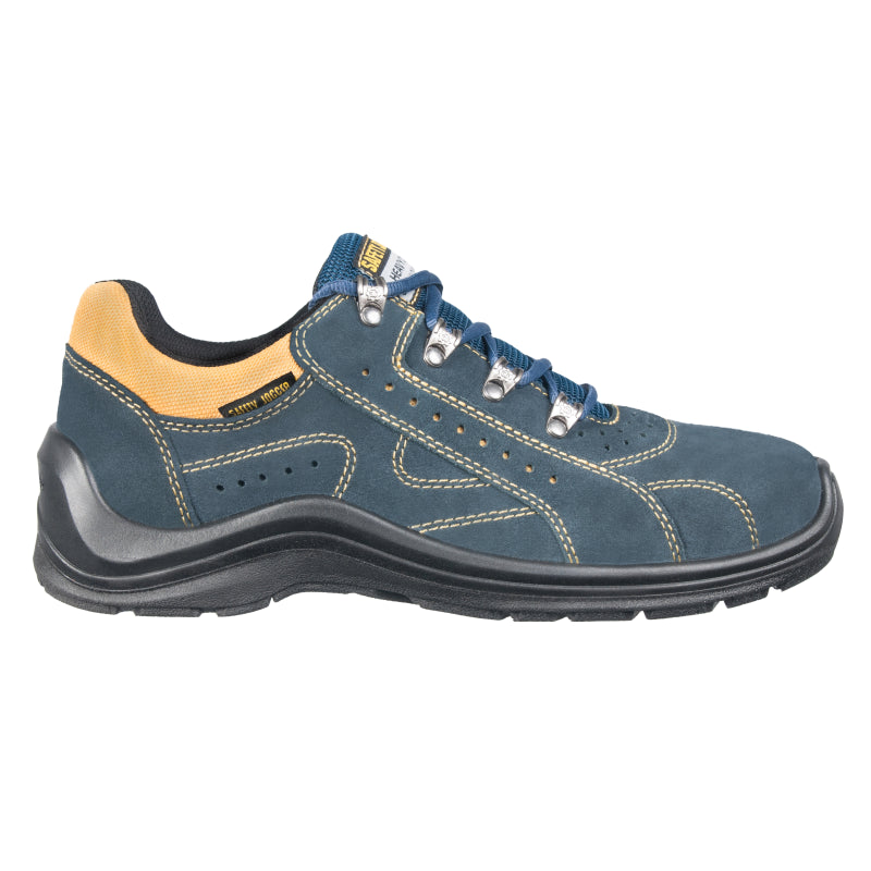 Safety Jogger Titan Laag S1P Blauw/Geel