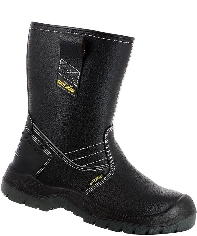 Safety Jogger BestBoot Laars Hoog S3 Zwart