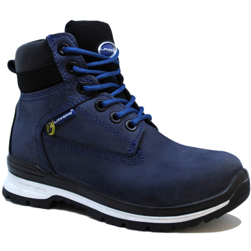 Lavoro Sneakers Hoog E18 1084.21 S3 ESD Blauw