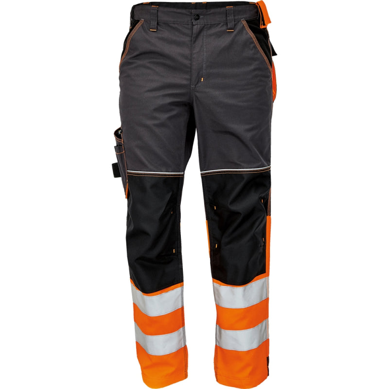 CRV Knoxfield HV Broek 03020326 Antraciet/Fluo Oranje