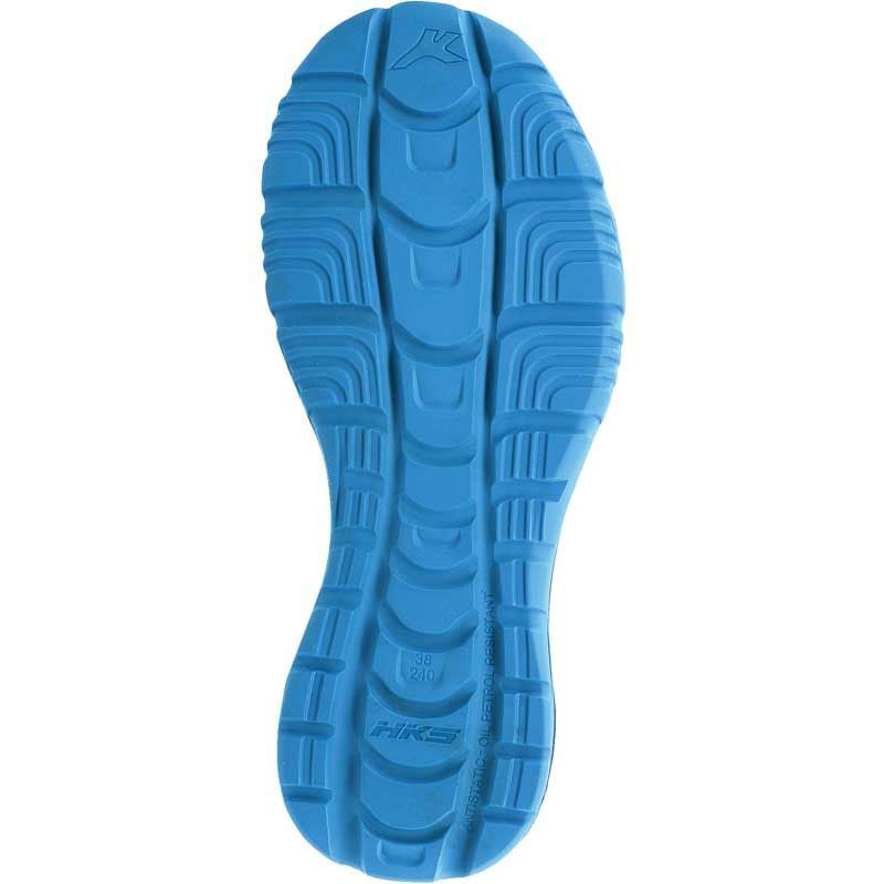 HKS Schoen Free 2 VRTP Laag S3 ESD Zwart/Blauw