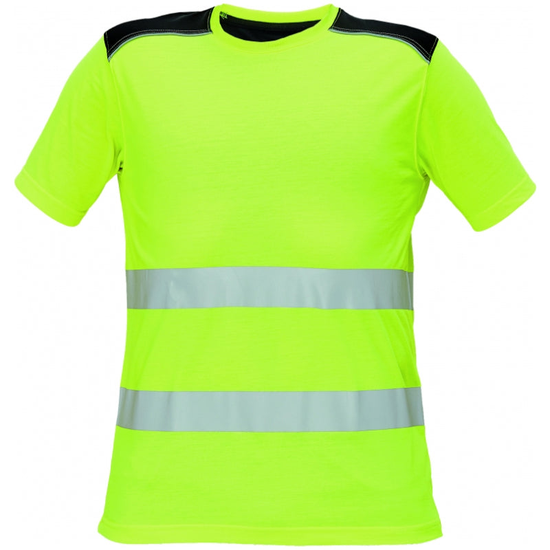 CRV Knoxfield Hi-Vis T-Shirt 03040111 Fluo Geel