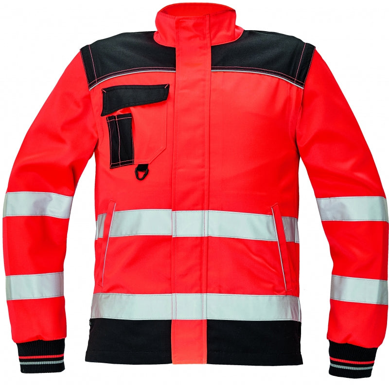 CRV Knoxfield Hi-Vis Werkjas 03010464 Fluo Rood