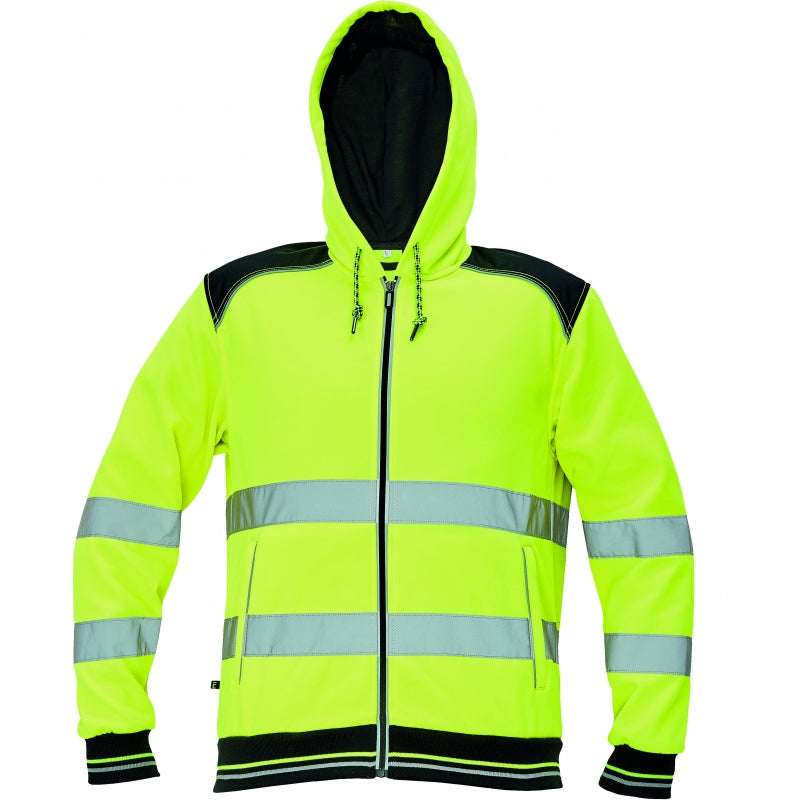 CRV Knoxfield Hi-Vis Sweat-Shirt 03060051 Fluo Geel